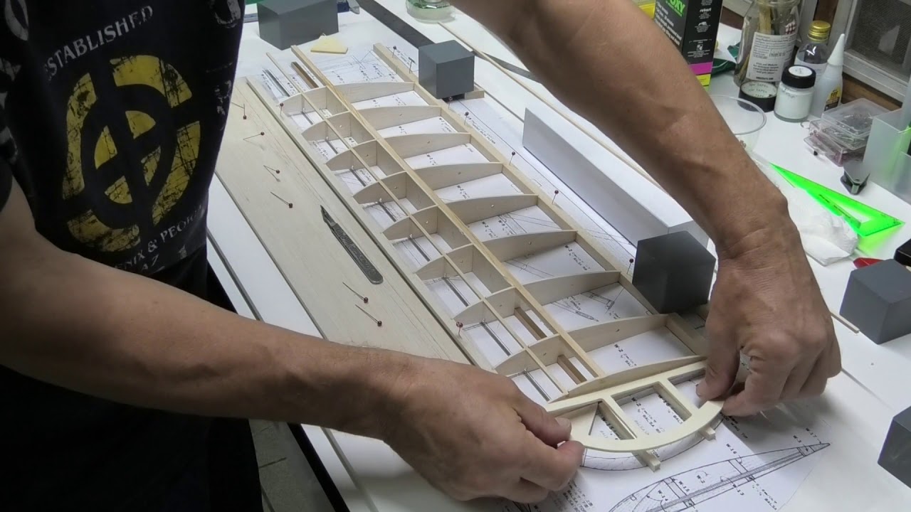 RC Piper Cub J3 balsa plane build - Pt 3: Building the Wings