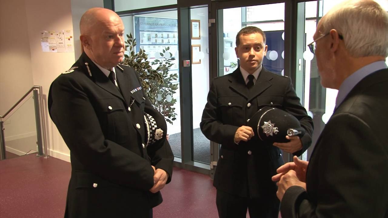 Chief Constable Andy Cooke visits SFX