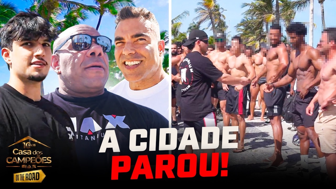 PRIMEIRA FASE DA CASA DOS CAMPEÕES EM ARACAJU!