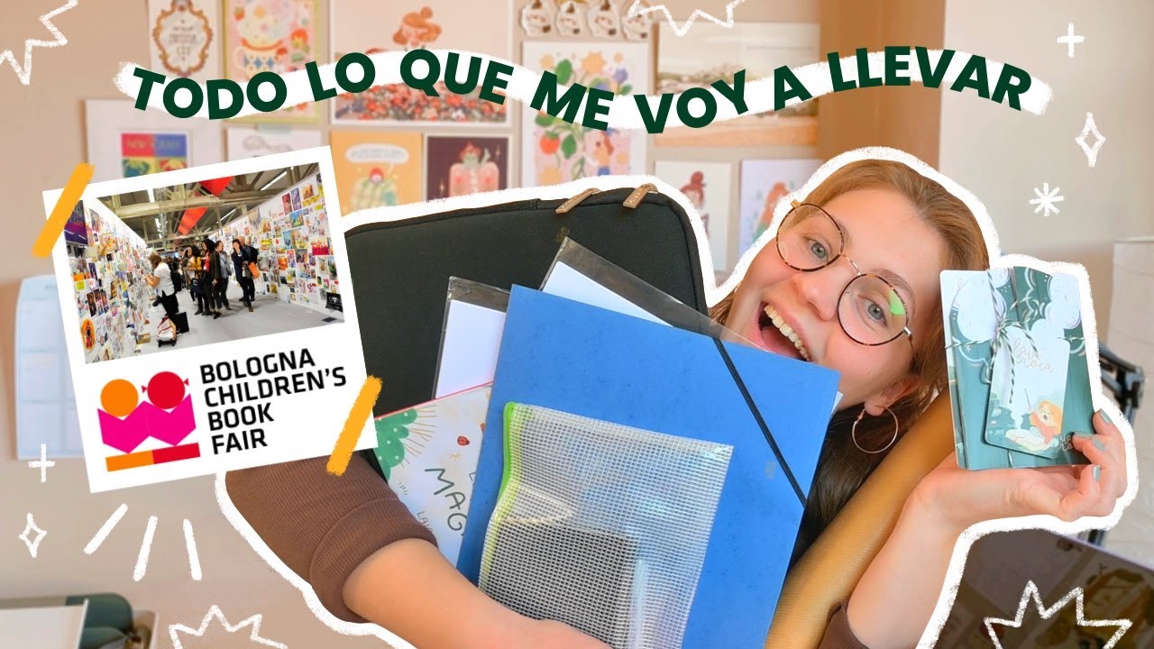 Esto es lo que me he preparado para la *FERIA del LIBRO INFANTIL de BOLONIA* ✷ Laia Roca Art
