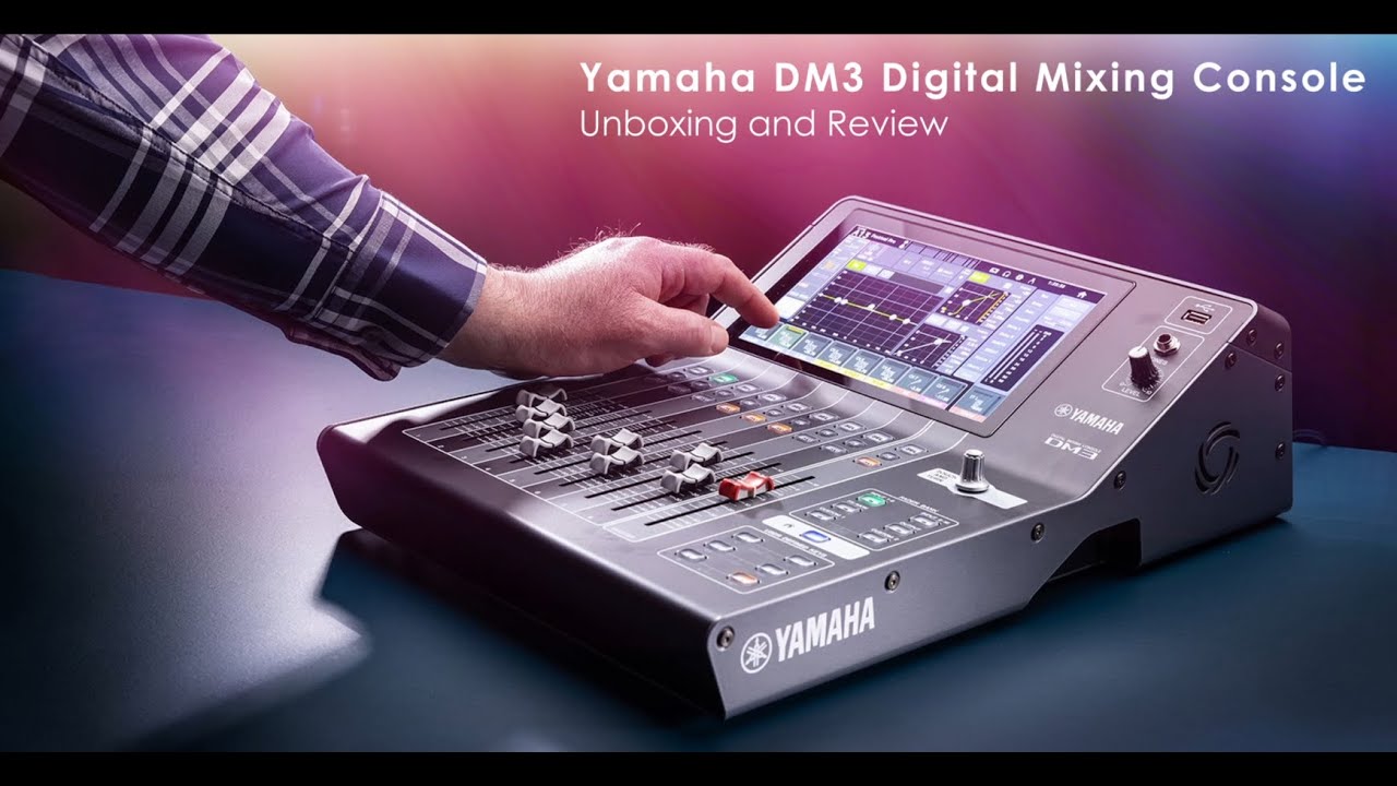 Yamaha DM3 Digital Mixer | Unboxing and Review | In Sinhala