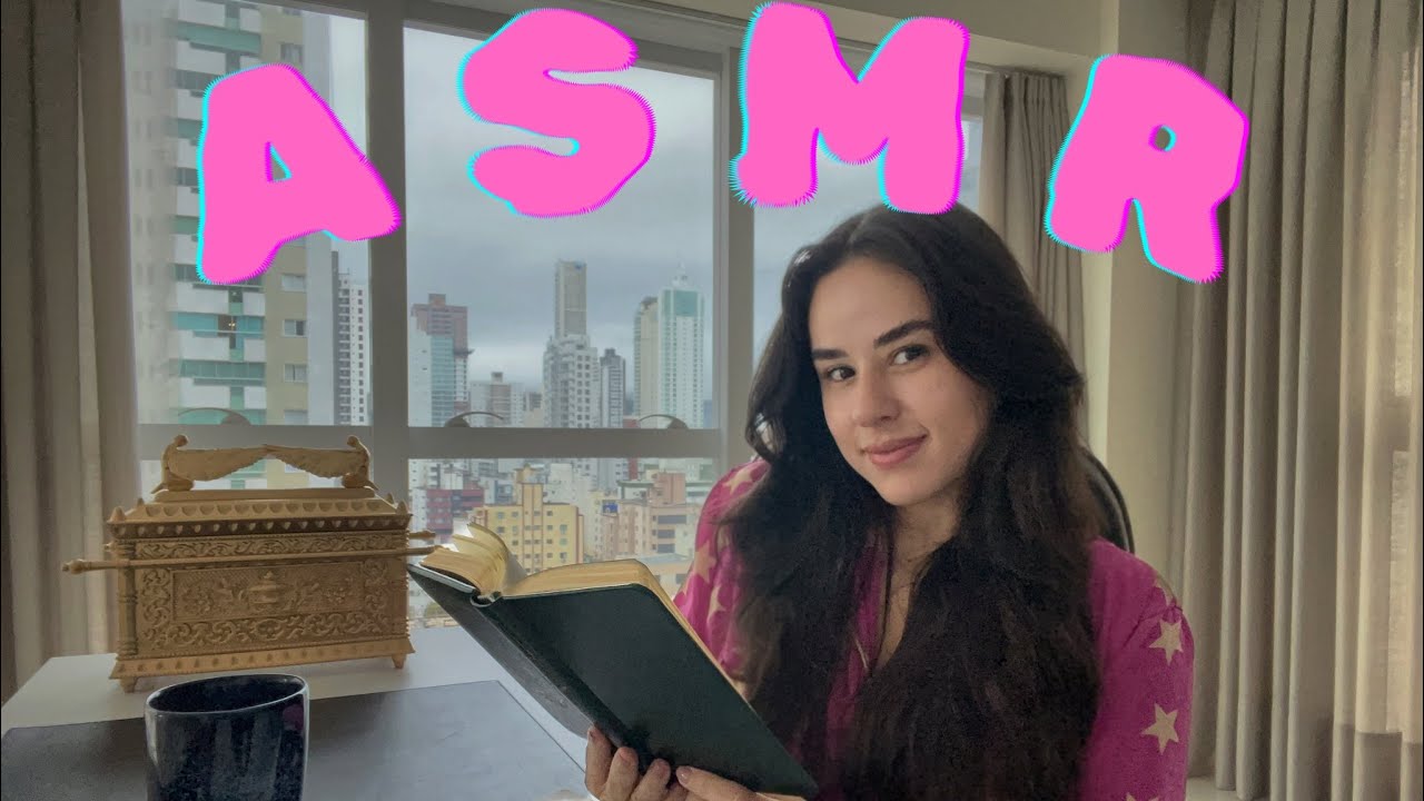 ASMR Devocional - Leitura, sussurros, voz suave pra você relaxar 😴