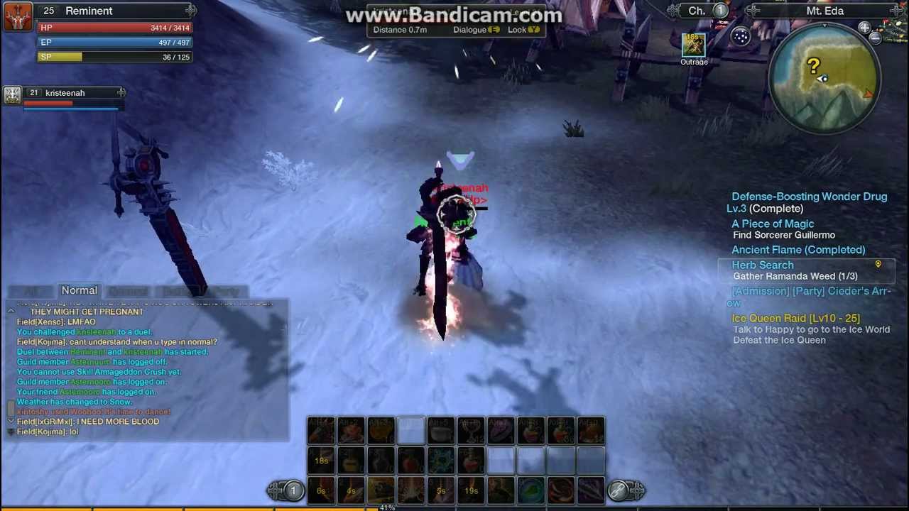 Raiderz Berserker Combo w/o Vanquish