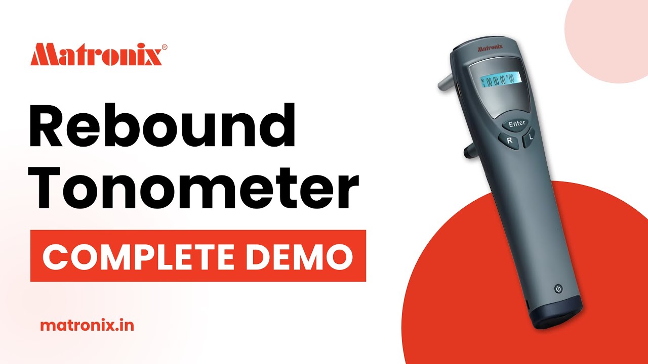 Matronix Rebound Tonometer – Full Demo & Features Explained | Portable, Contact-Free IOP Testing