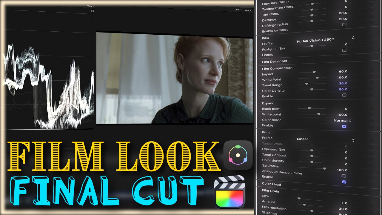 Cinematic Color Grade in Final Cut Pro w/Dehancer Pro for FCP
