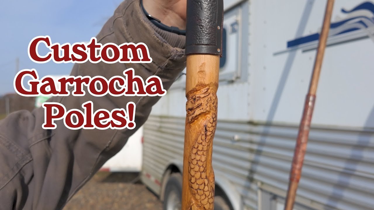 How to make Garrocha poles for Working Equitation