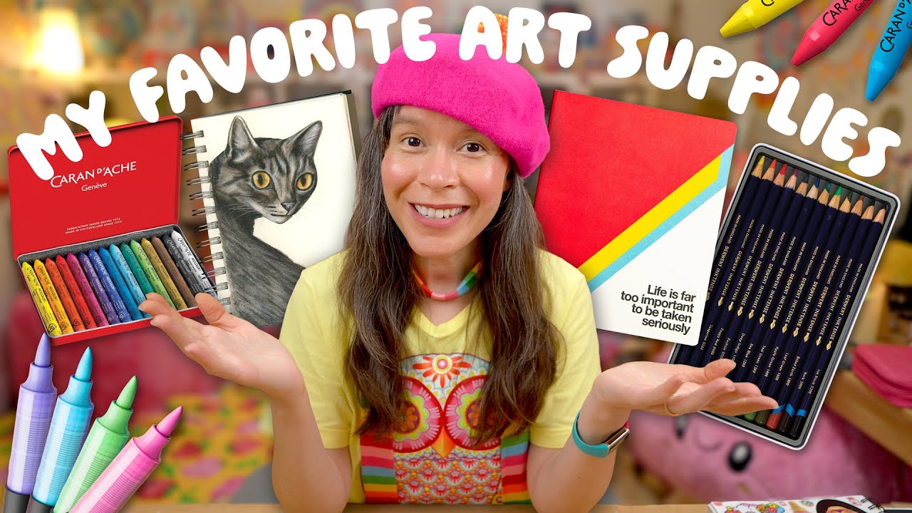 My FAVORITE Art Supplies that I&rsquo;m Totally Obsessed with!!