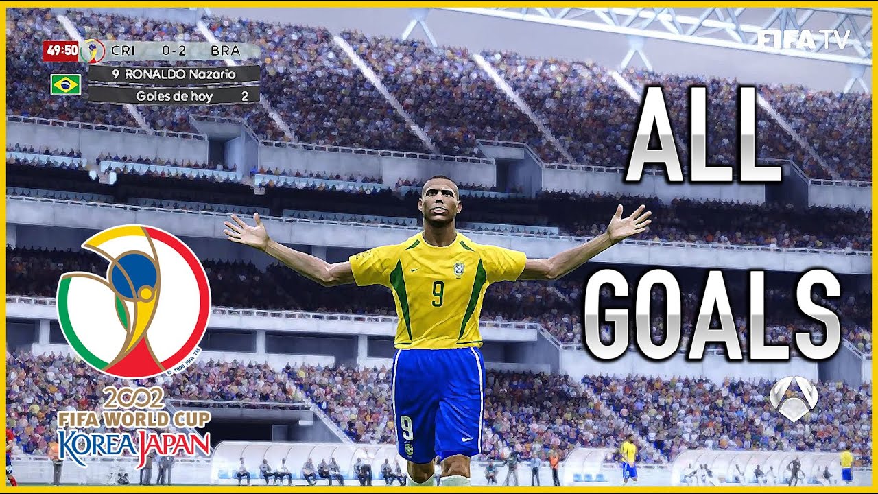 Todos los goles del Mundial Korea y Japon 2002 en Pes 2021