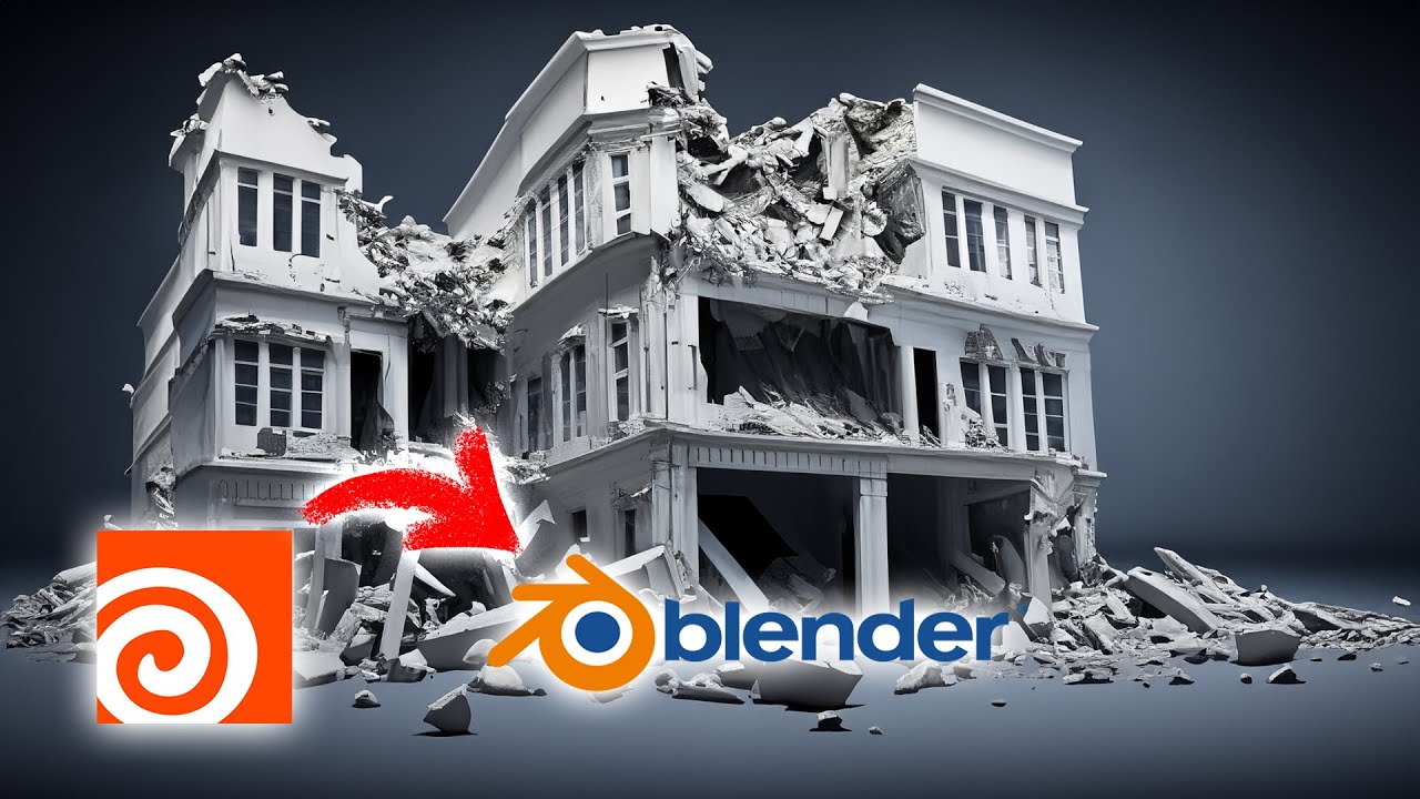 From Houdini to Blender | Tutorial