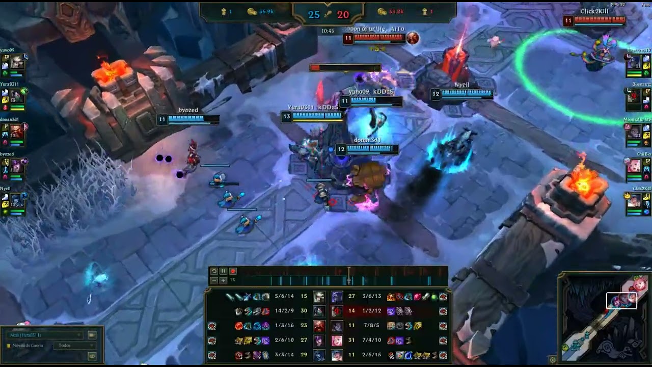 League of Legends (partida antiga) - 34