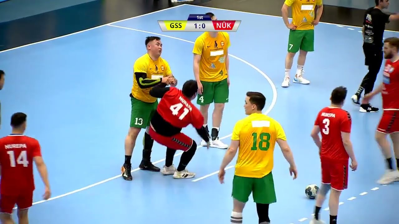 Grønlandsbanken GM Håndbold 2022: GSS vs. Nûk (Herrer) (1:2) KNR 03.05.2022