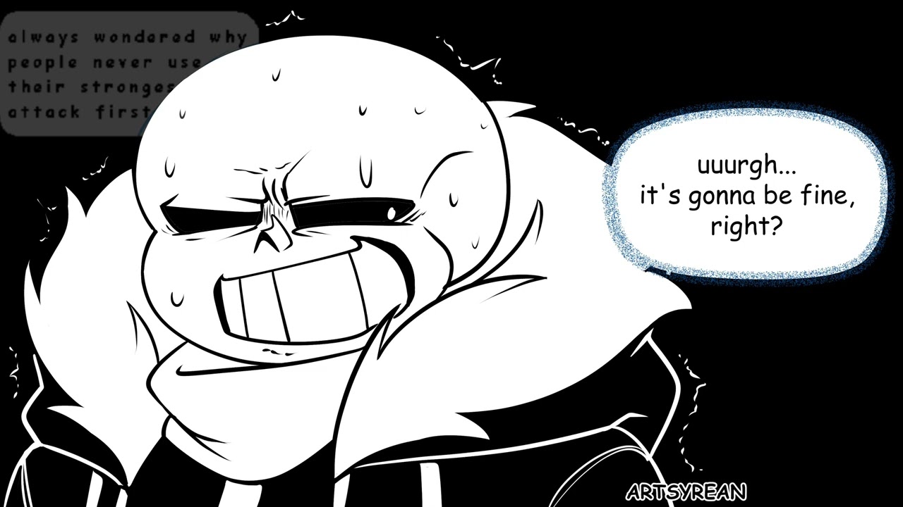 Low stats Sans! (Undertale Comic Dub)