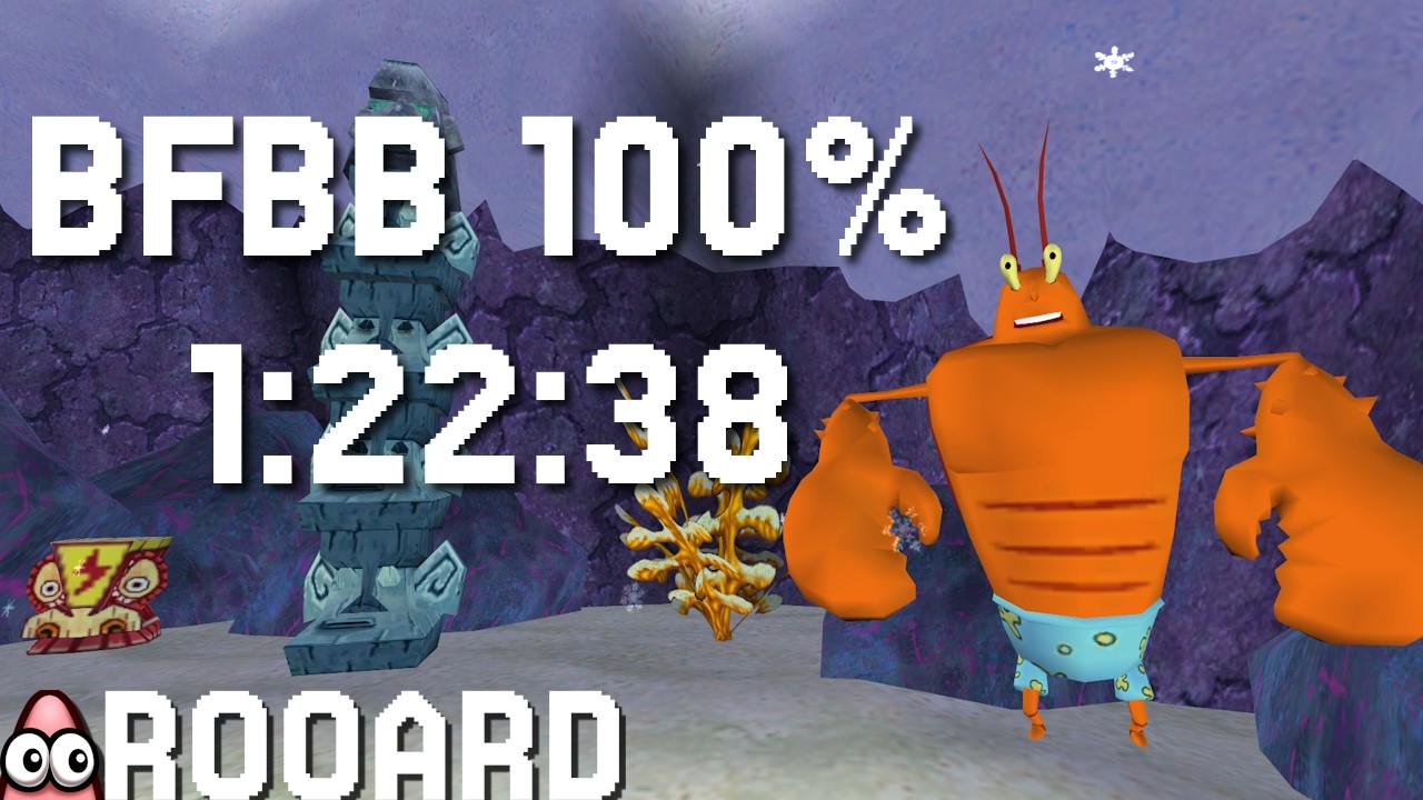 BFBB 100% in 1:22:38