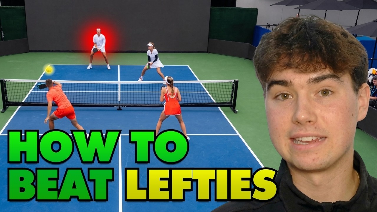 The Secret to Winning Against Left Handed Pickleball Players