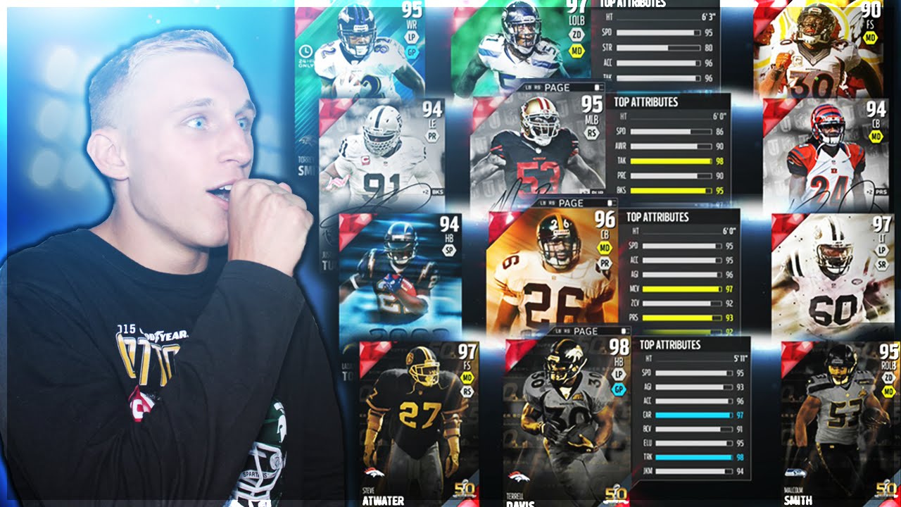 MY BEST DRAFT YET! Madden 16 Draft Champions