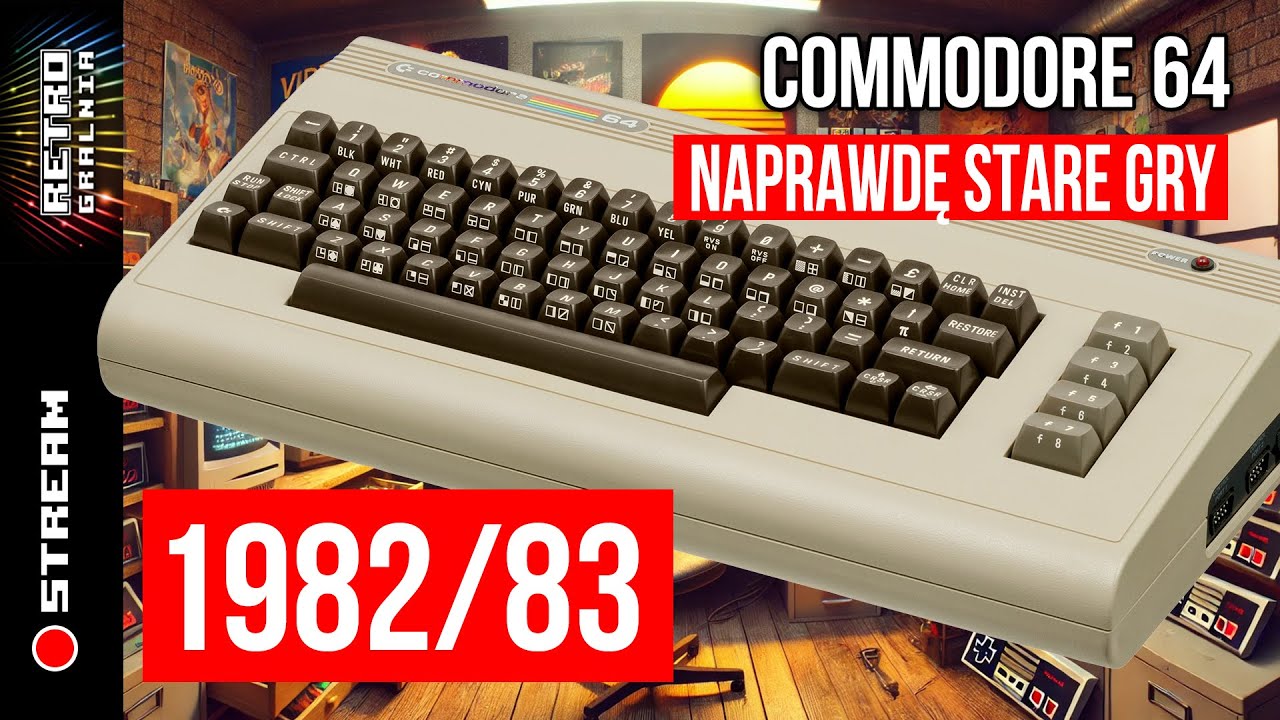 Commodore 64 - Najlepsze Gry z Początków Legendy!
