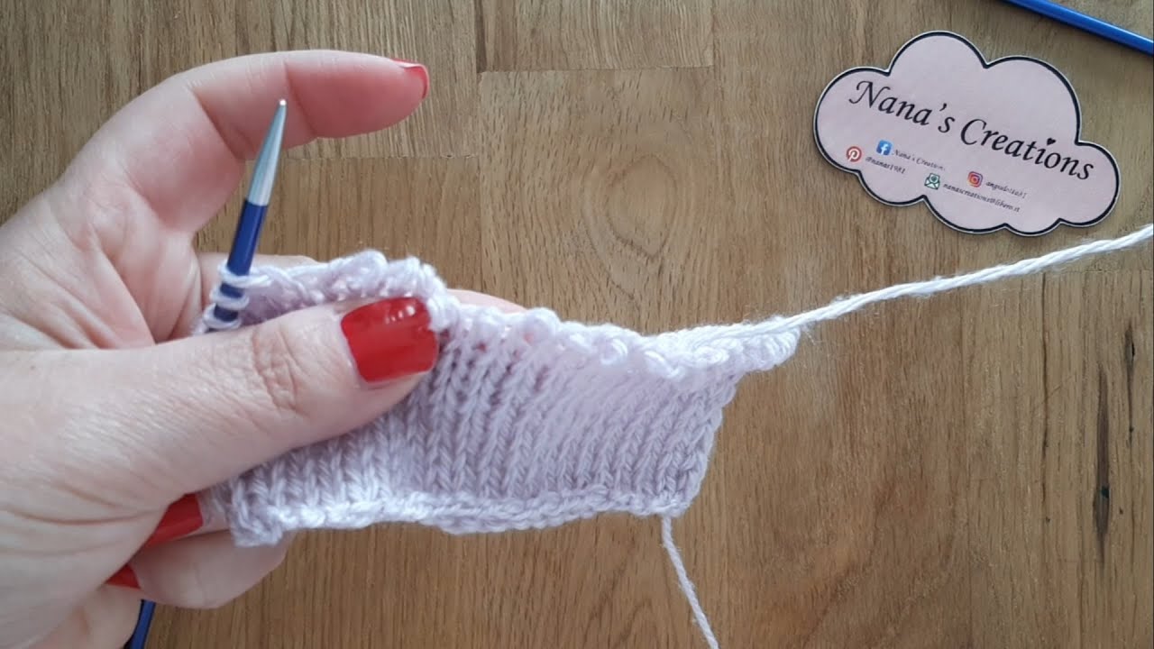 Come scendere di 1 o più giri nella lavorazione a maglia senza dover togliere le maglie dal ferro