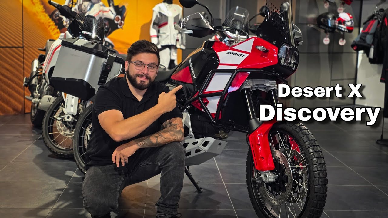 A nova Ducati DESERT X DISCOVERY | Apresentação | Diferenças | Preço