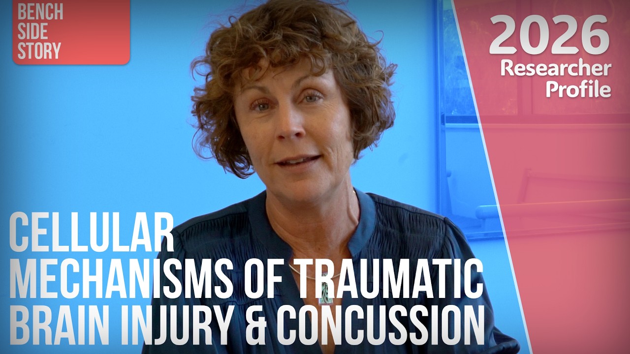 Cellular mechanisms of traumatic brain injury & concussion, with Professor Melinda Fitzgerald