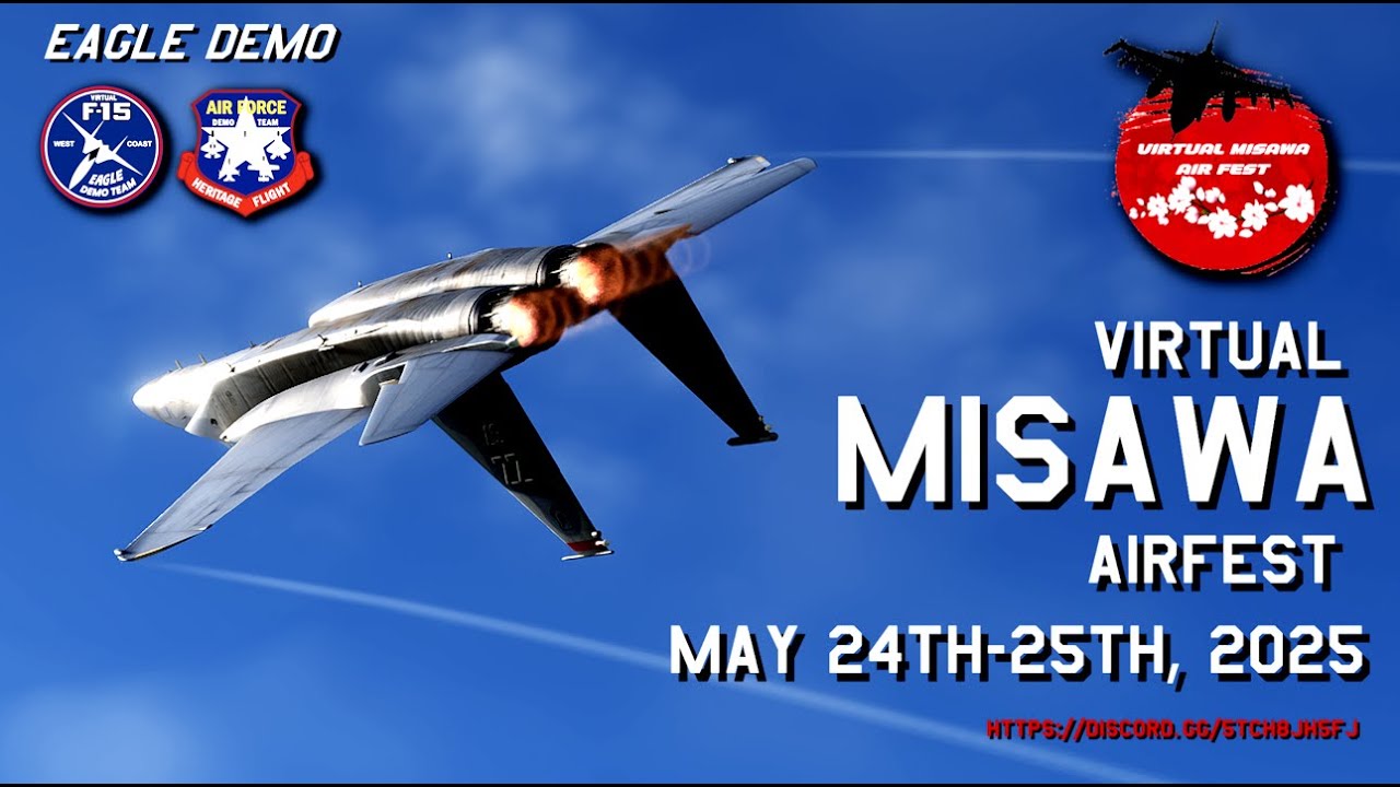 F-15 Eagle West Demo | Misawa Air Fest | DCS World