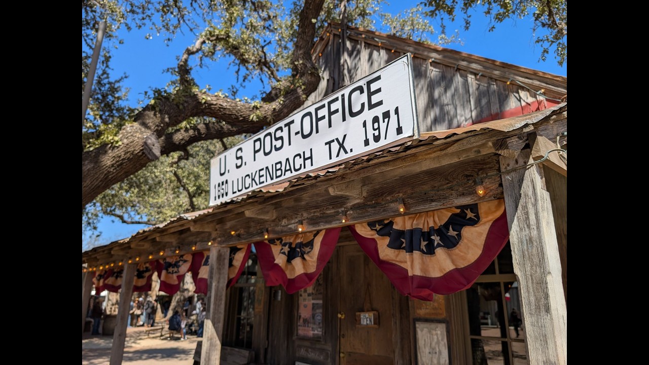 Everybody's Somebody in Luckenbach - Visiting the Historic Texas Community
