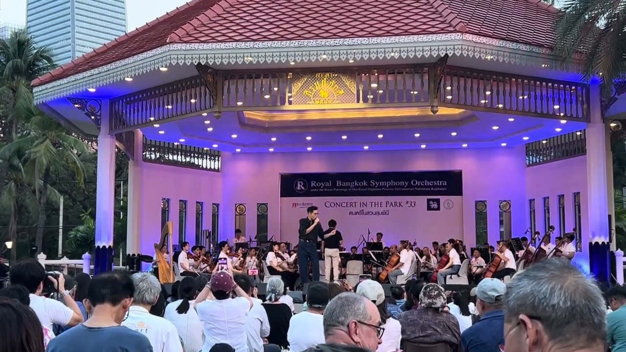 New York, New York at the Music in the Lumpinee Park by Royal. Bangkok Symphony