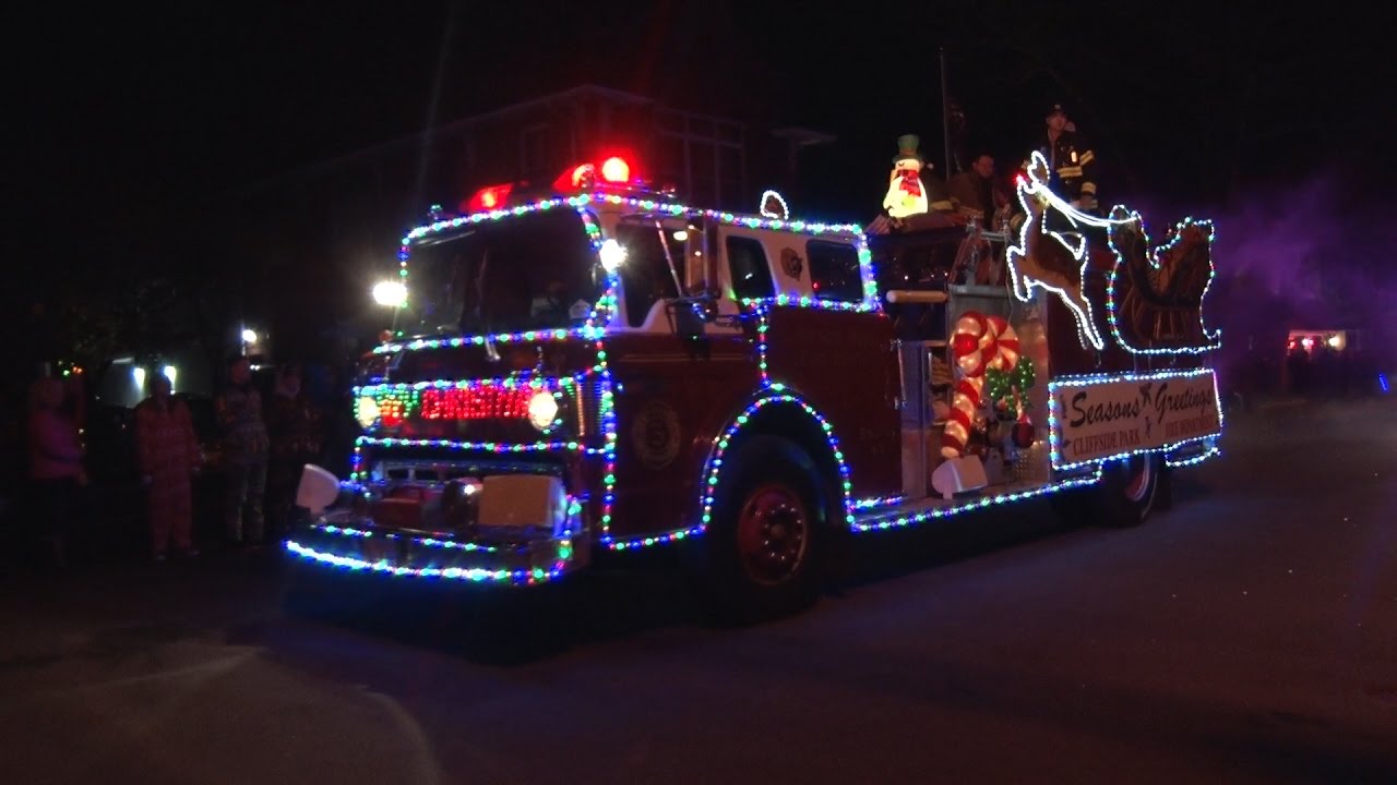 2016 Wallington,NJ Fire Department Holiday Parade  11/26/16