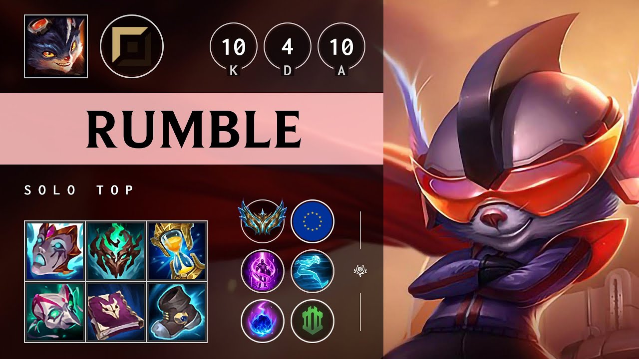 Rumble Top vs Ryze: Unstoppable - EUW Challenger Patch 14.16