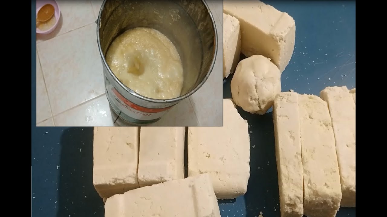 EVDE SABUN PİŞİRME. GELENEKSEL YÖNTEMLE BALKONDA SABUN YAPIMI. Bölüm 1 Kalıp Sabun Üretimi.