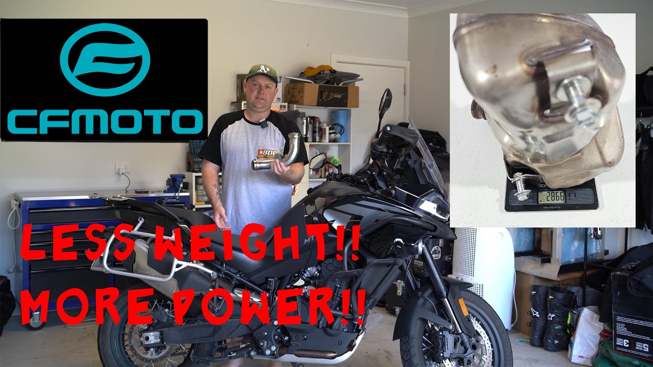 How to Install a Mid Pipe | 2023 CFMoto 800MT Explore DIY