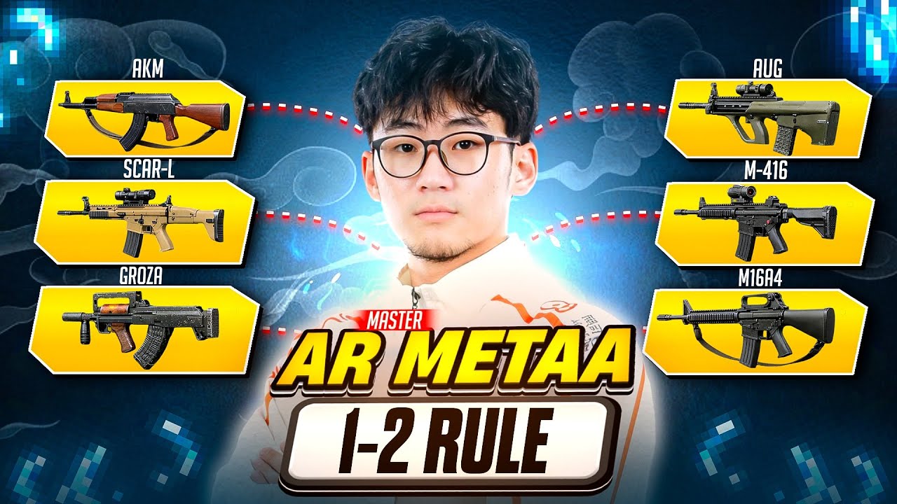 Master AR Meta in BGMI Using 1-2 Rule in 11 Min’s 😱