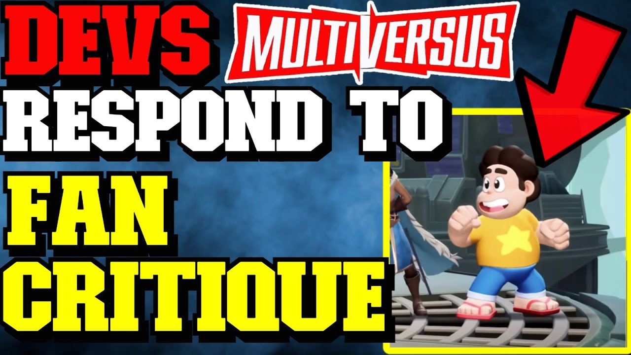MULTIVERSUS DEVS Response to Fan Critique