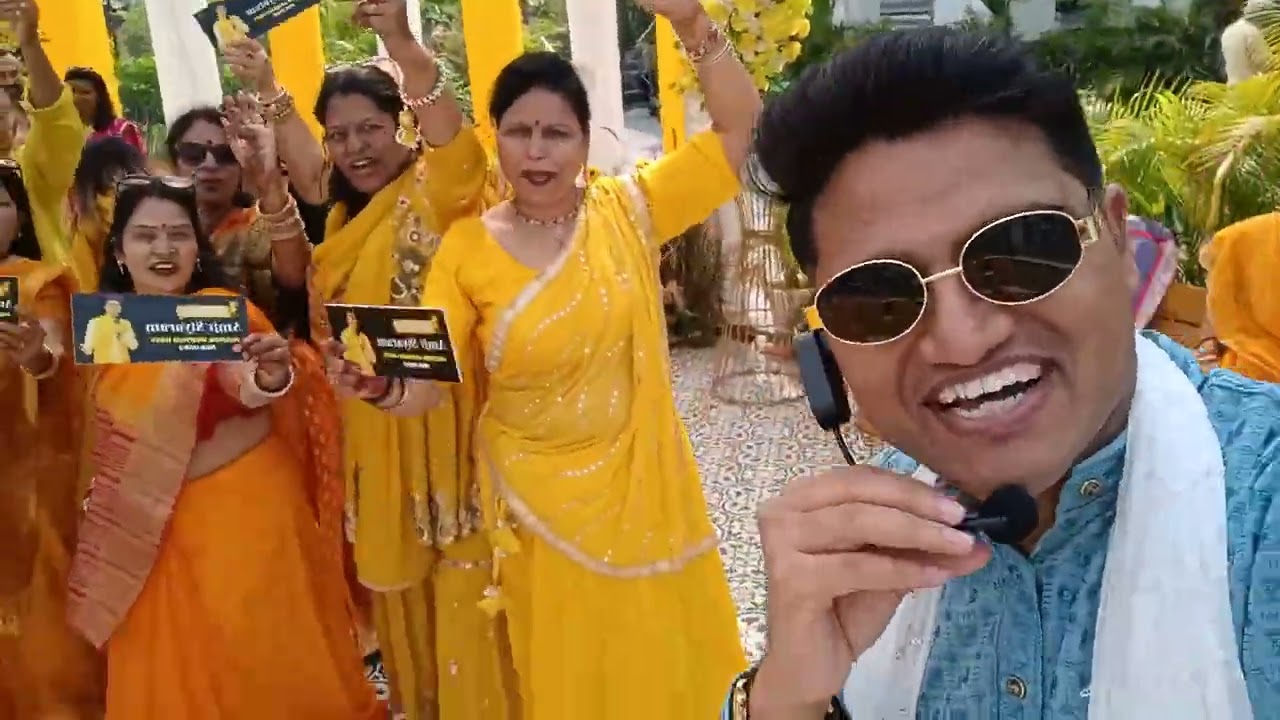 Best High Energy Haldi Ceremony Hosting 2026 | Anchor Amit Siyaram | The Grand Kasturi 🎤🔥