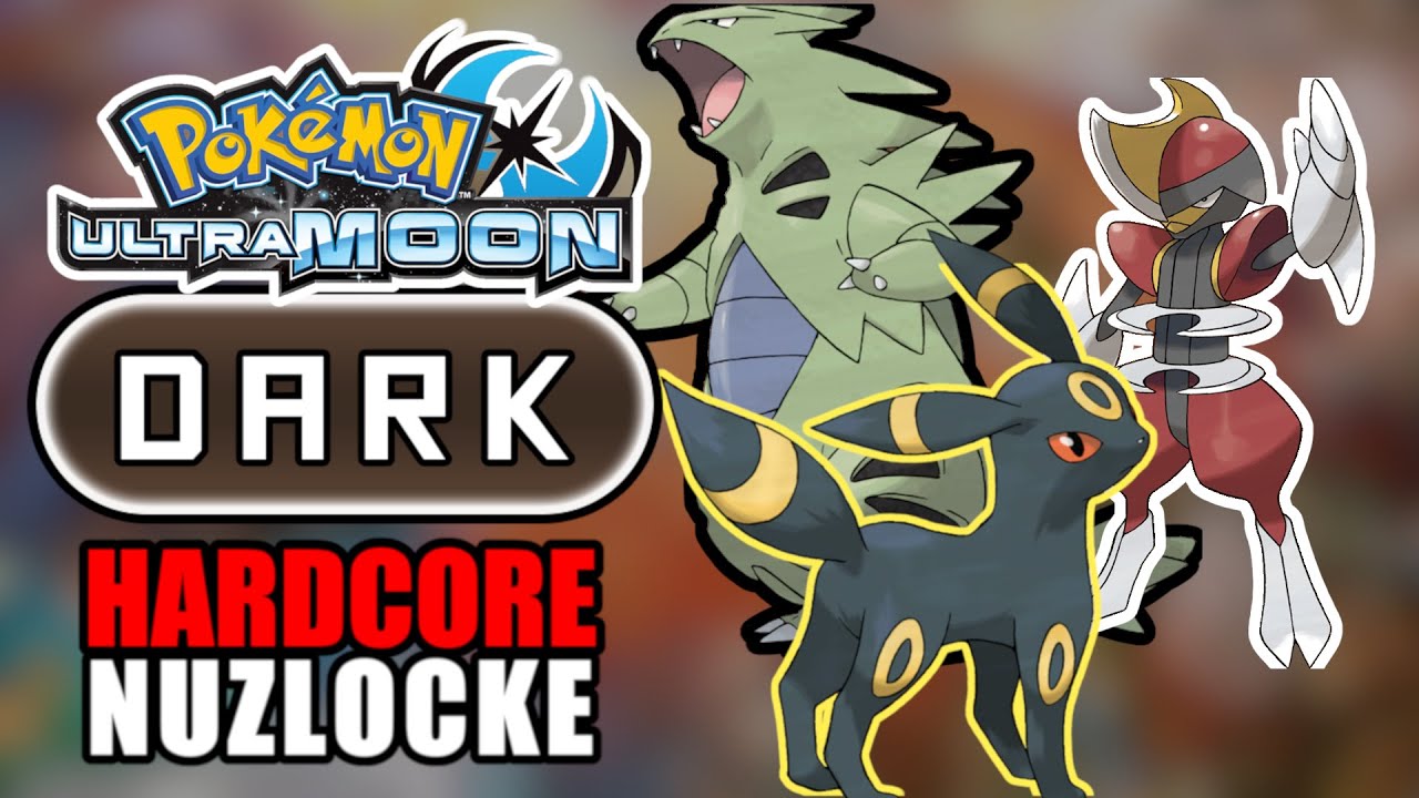 Pokémon Ultra Moon/Sun Hardcore Nuzlocke - Dark Types Only! (No items, No overleveling)