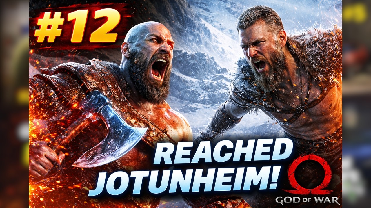 Reached Jotunheim ? Baldur Fight | Helhiem | God Of War episode 12