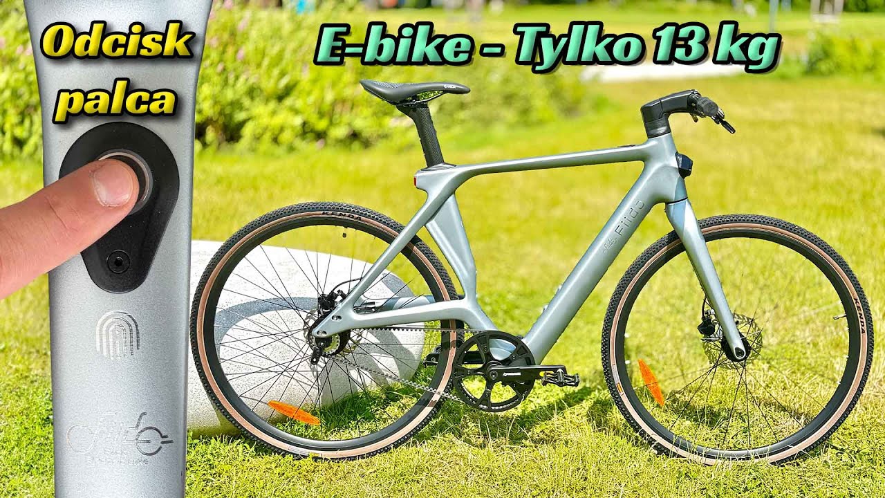 Fiido AIR jest Niesamowite - Karbonowy E-bike za 6000 zł