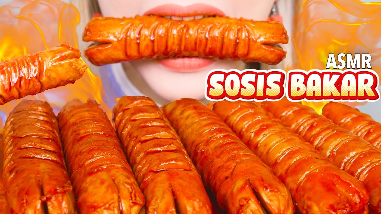 ASMR SOSIS BAKAR DISAMBELIN SAOS SAMYANG ANDELAN CABE-CABEAN 🤣✌🏻| ASMR Indonesia