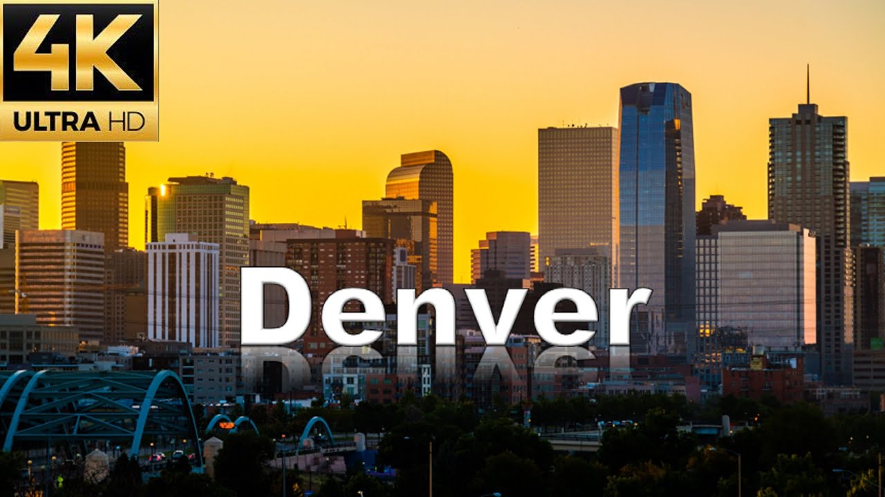 Denver in 4K - USA - SouthWest - Seat of Denver County, Colorado