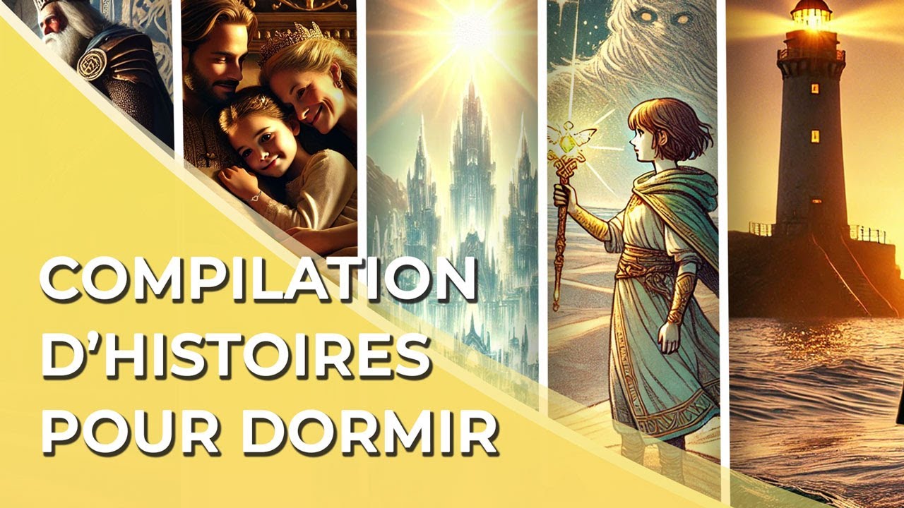 Compilation d'histoires fantastiques pour dormir 🧙&zwj;♂️💤- Adultes | 3h | Voix homme | ▶️0.97