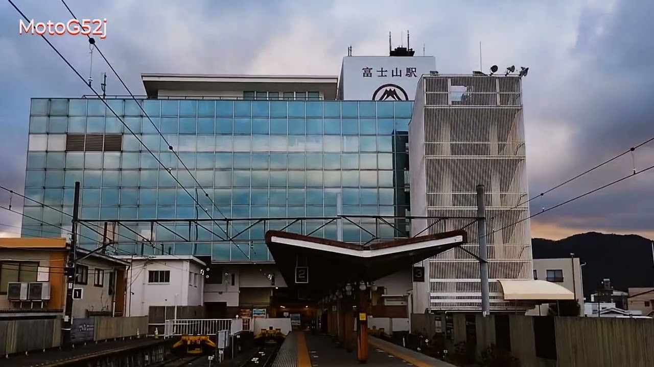 富士山駅からの富士山🗻! 2026年01月02日 07時40分 MotoG52j