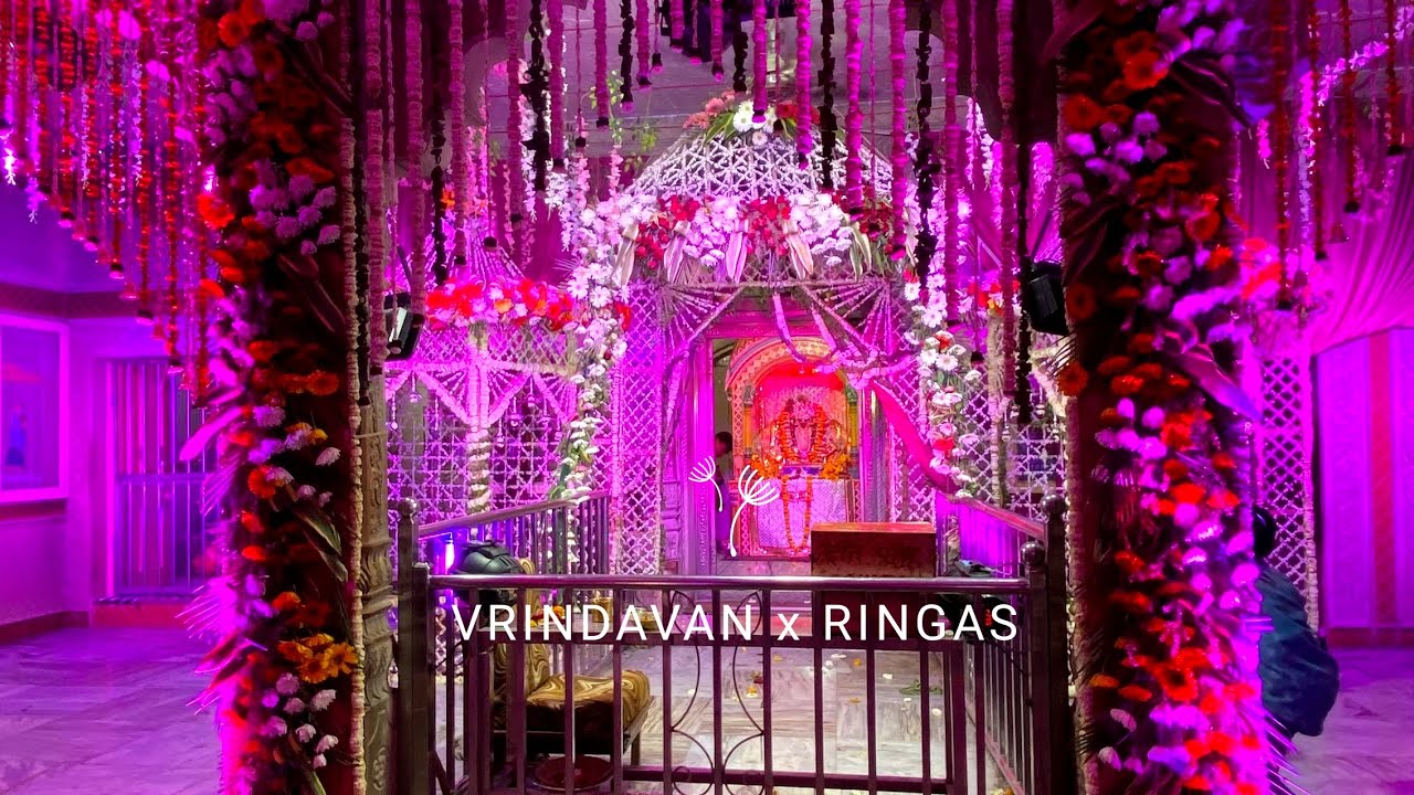 BLESSED- ETERNAL SUNSHINE OF SPIRITUALITY | VRINDAVAN x RINGAS | CINEMATIC VLOG | RELIGIOUS PLACES |
