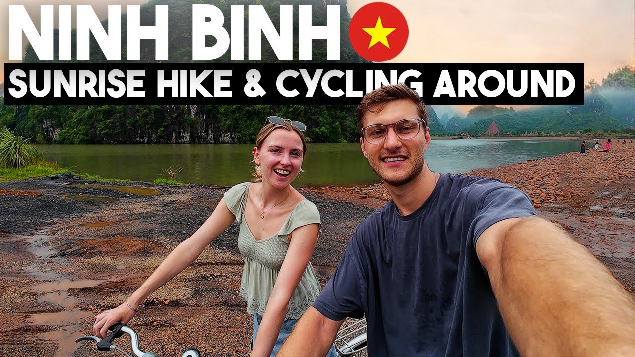 Don't miss Ninh Binh! Sunrise Hike and Scenic Bike Ride 🌄🚴‍♀️
