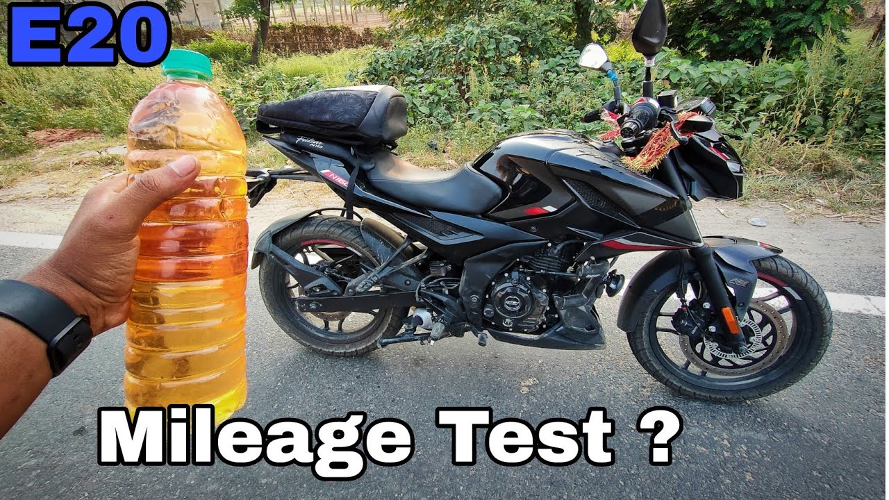 || Pulsar N160  E20 ||  New Model 2023 ||1 litre Mileage Test || result shocking😳 #mileagetest