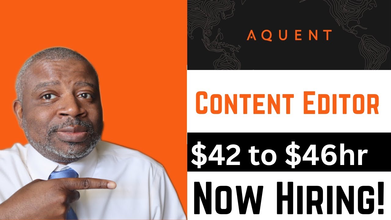 Content Editor | WFH Jobs | Remote Job 2024 | Aquent