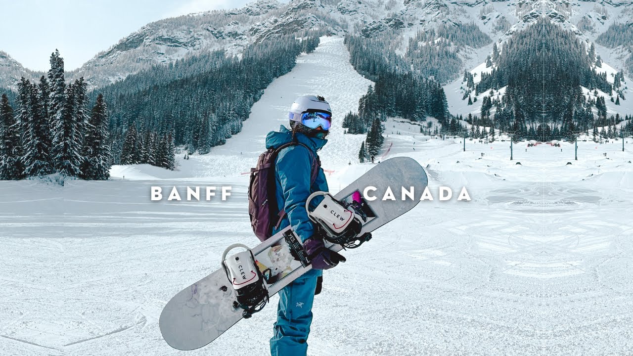 snowboarding banff canada *ski big 3 resorts*