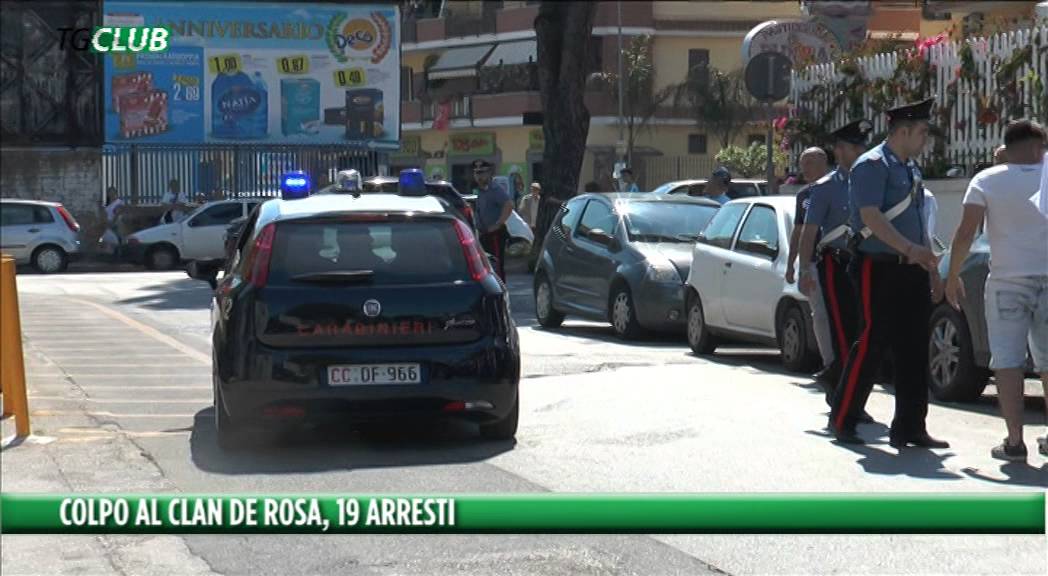 Qualiano, duro colpo al Clan De Rosa: 19 arresti