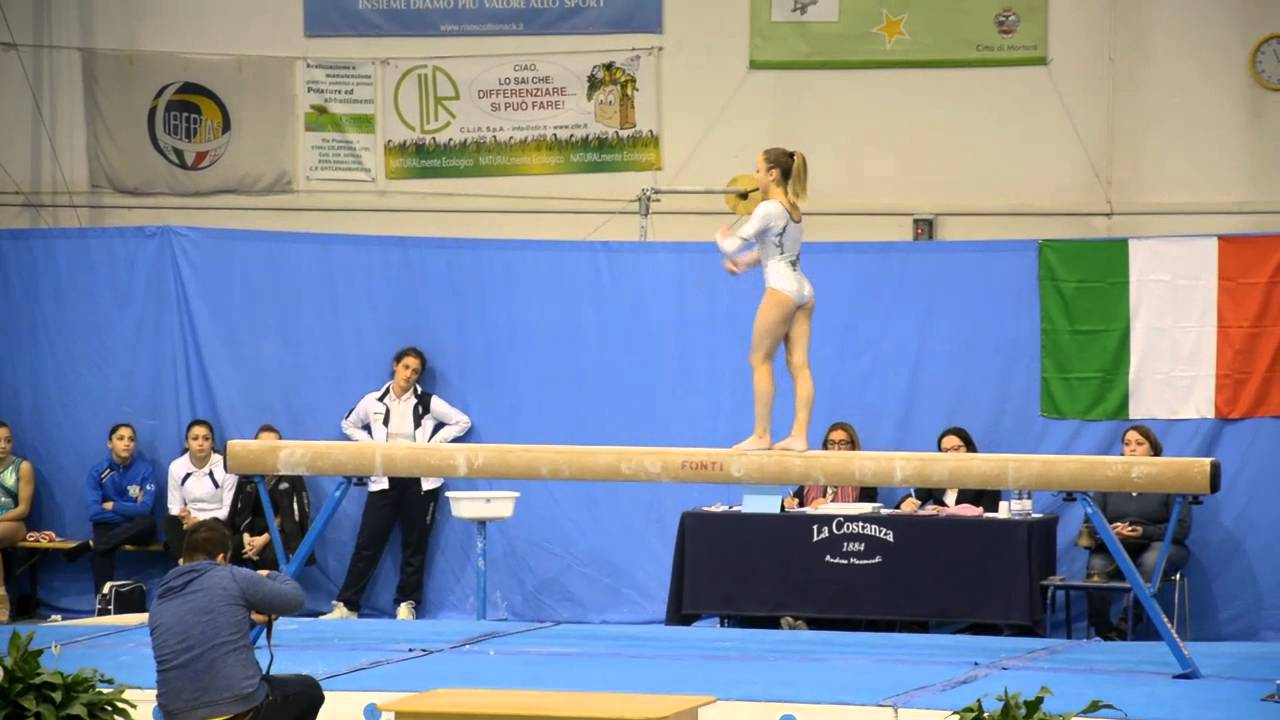 Martina Maggio Trave // Finale Categoria 2015 Mortara