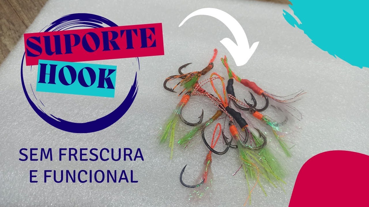 SUPORTE HOOK , JEITO SIMPLES FÁCIL E FICA BOM .