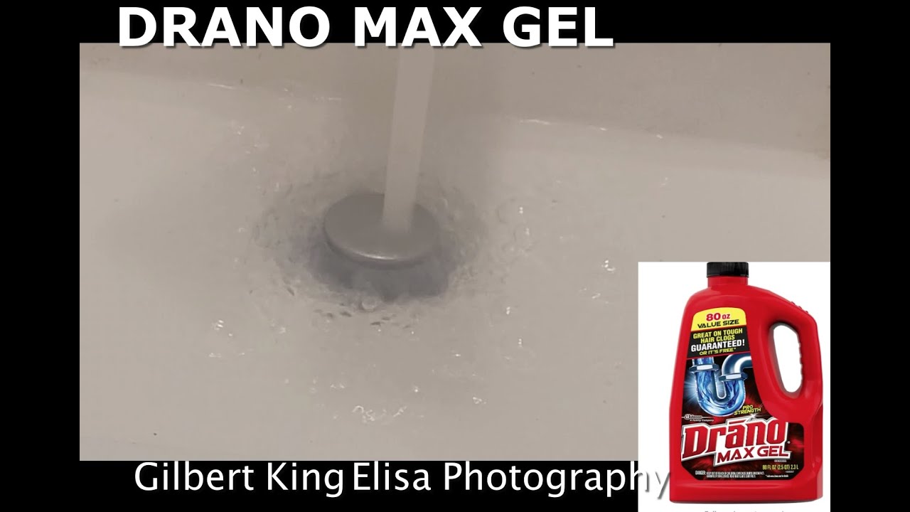 Drano Max Gel Product Review.  Does Drano Max Gel Work?
