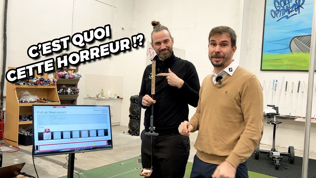 On s'attaque au fitting de mon putter avec Xavier (GolfOptimizer)